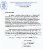 Personal letter from the Master Chief Petty Officer of the Navy
