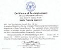 MTS Certificate (Click here to enlarge)
